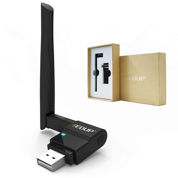 EDUP USB WiFi Adapter: Dual Band 802.11 AC Dongle for Windows & Mac - Fast, Reliable Wireless Connectivity