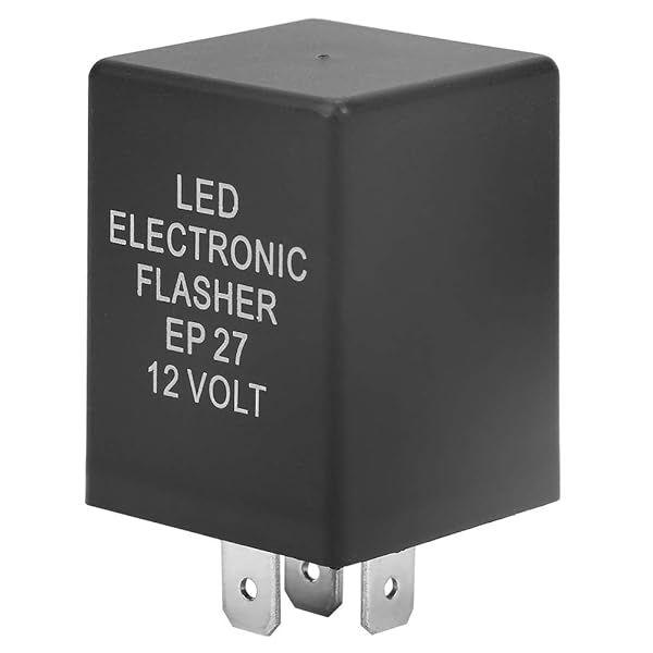 EP27 5-Pin Waterproof LED Flasher Relay - Fix Hyper Flash for 12V Turn Indicators
