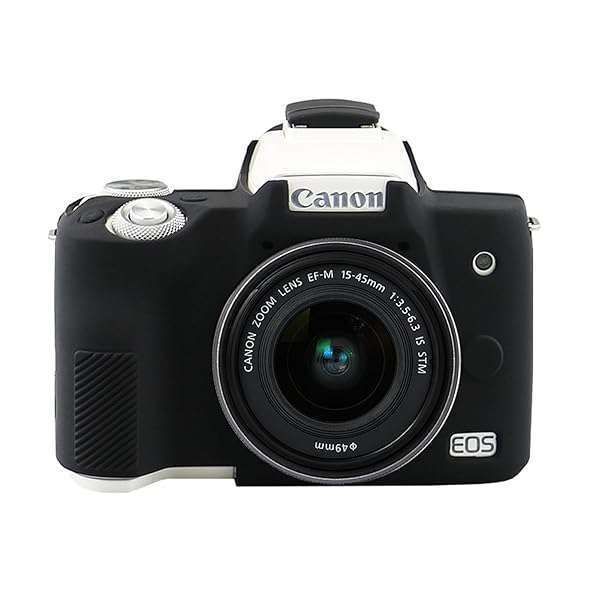 Easy Anti-Scratch Hood Camera Case for Canon EOS M50/M50 Mark II - Soft Silicone Protective Cover