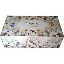 Elegant Essentials Facial Tissue 3 Pack - 160 Sheets for Softness & Durability