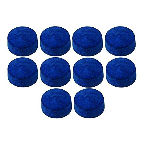 Elk Master 13mm Pool Cue Tips - Set of 10 for Enhanced Billiard Performance