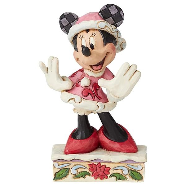 Shop Enesco Disney Traditions Jim Shore Minnie Christmas Figurines - Unique Holiday Decor