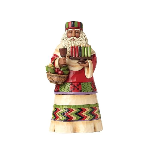 Shop Enesco Jim Shore African Santa Figurine - 7.125 Inch Heartwood Creek Stone Resin Collectible