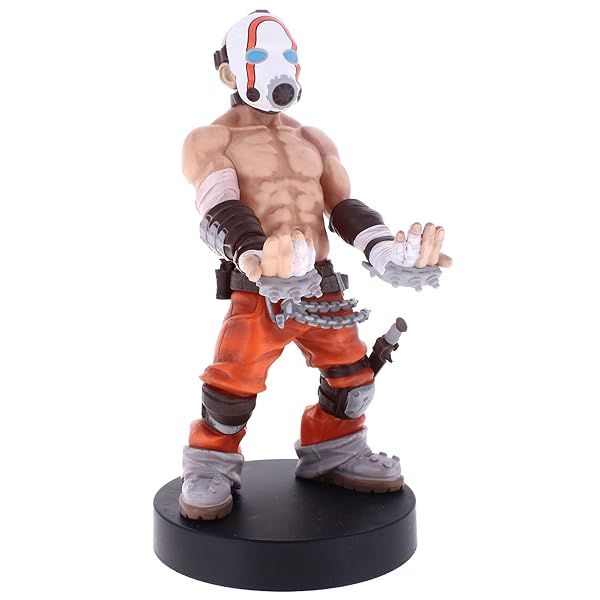 Exquisite Gaming Borderlands 3 Psycho: Mobile Phone & Controller Holder - Official Licensed Figure & Stand