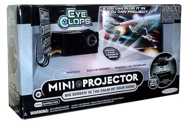 EyeClops Mini Projector: Compact, High-Quality Projection for Home Entertainment