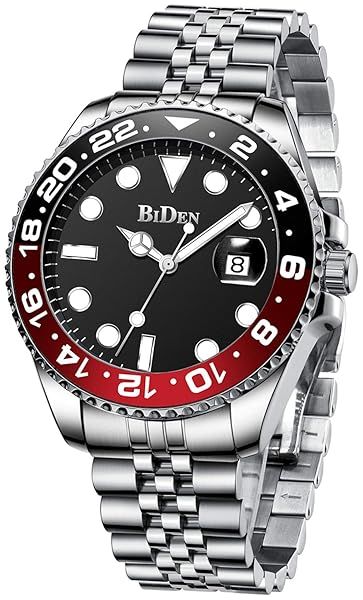 FANMIS Men's Luxury Waterproof Analog Quartz Watch - Luminous Stainless Steel Fashion Timepiece