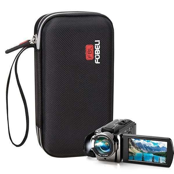 FBLFOBELI EVA Carrying Case for Sony, Canon & Kimire Camcorders - Durable Protection for Your Video Camera