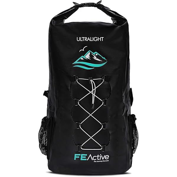 FE Active 30L Waterproof Dry Bag Backpack - Eco-Friendly Gear for Fishing, Hiking, Travel & Camping | Perfect for Men & Women