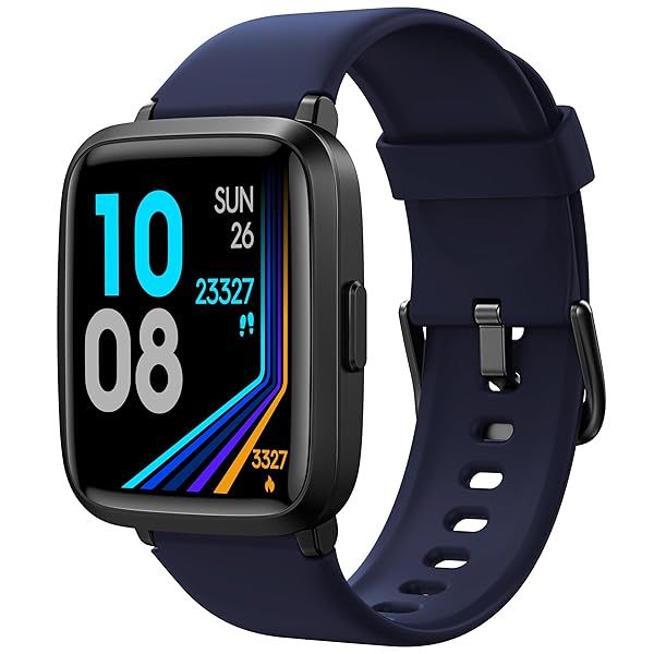 FITNIV Smart Watch Touchscreen Fitness Tracker with Heart Rate SpO2 Monitor Sleep Tracking Waterproof Pedometer Compatible with iPhone Android