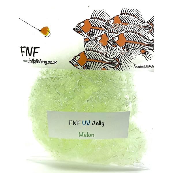 FNF UV Jelly 15mm Melon: Vibrant Fishing Lure for Ultimate Catch Success