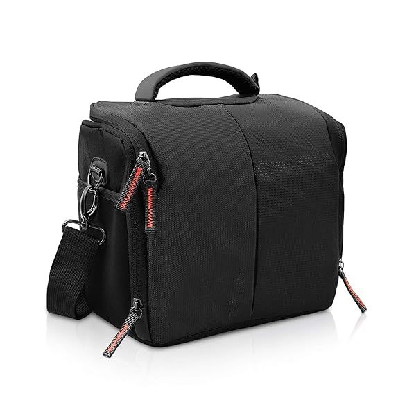 FOSOTO Camera Case Bag for Nikon, Canon & Sony: Perfect Fit for D3300, T5i, a99II & More
