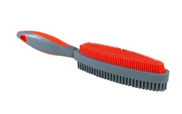 FURemover Duo: 2-Sided Dog Multi-Brush & Lint Brush for Couch & Clothes - Effective Pet Grooming & Hair Removal
