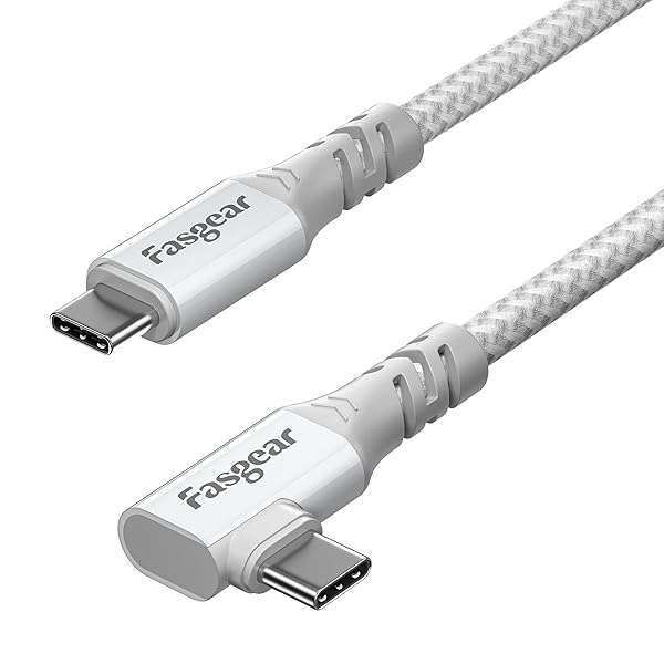 Fasgear USB C 3.2 Gen 2x2 Cable 6ft - 20Gbps, 4K Video, 100W Charging for MacBook Pro, iPad Pro & More