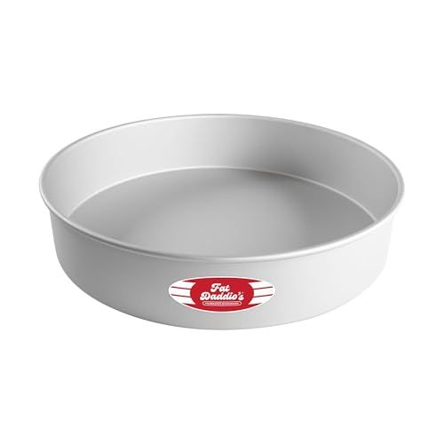 Fat Daddio's 14 x 3 Inch Round Cake Pan Silver for Perfect Baking and Easy Release