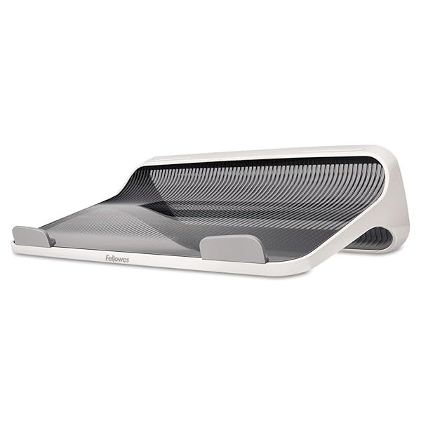 Fellowes I-Spire Series Laptop Lift/Stand Review: Enhance Comfort & Productivity in White/Gray