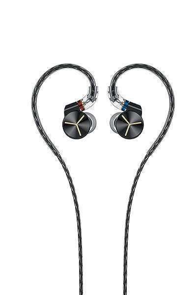 FiiO FA7S Wired Earphones: High-Resolution 6BA In-Ear Headphones for Smartphones & PCs (Black)