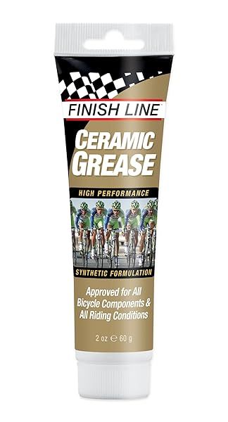 Finish Line Ceramic Grease 2-Ounce Tube: Ultimate Bike Lubricant for Smooth Performance