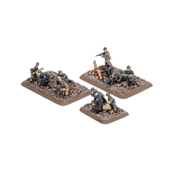 Flames of War German Volksturm Platoon x38 Figures for Strategic Wargaming and Collecting