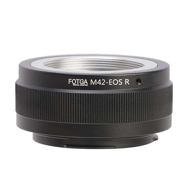 FocusFoto M42 Lens Mount Adapter for Canon EOS R Series Cameras - R3, R5, R6, R7, R8, R10, RP, R100