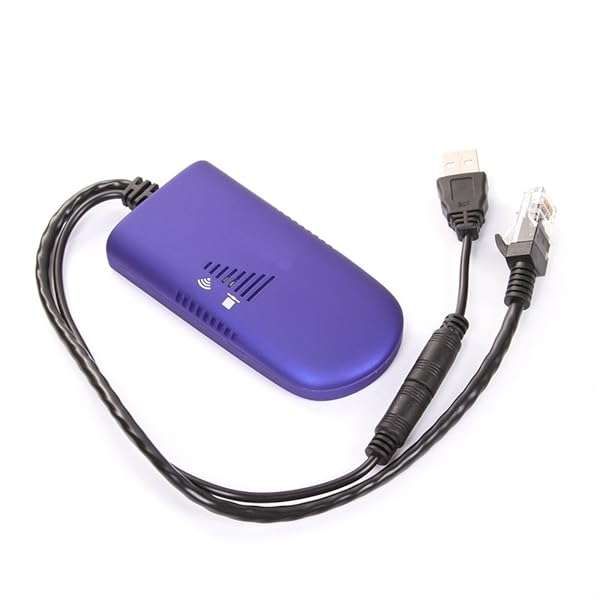 Foto4easy VGA11G 300Mbps USB Wireless WiFi Dongle with RJ45 Ethernet Port - Fast & Reliable Network Bridge