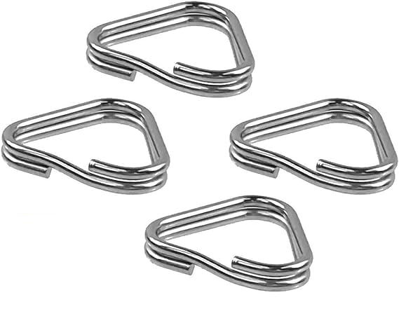 Foto&Tech 4-Piece Lug Ring Camera Strap Set for Fujifilm, Nikon, Canon, Sony & More - Extra Thick & Durable