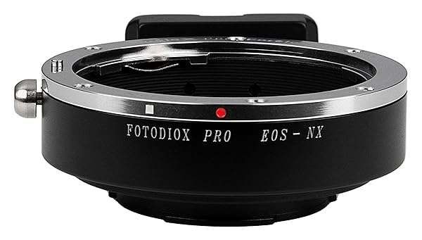 Fotodiox Lens Mount Adapter: Canon EOS to Samsung NX-Series Compatibility for NX5, NX10, NX20 & More