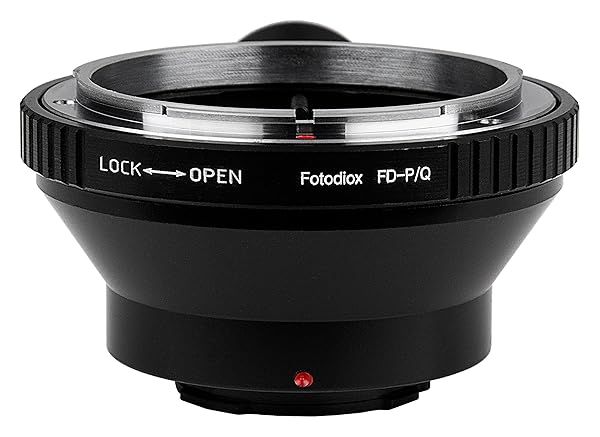 Fotodiox Lens Mount Adapter: Canon FD/FL 35mm to Pentax Q Mirrorless Compatibility