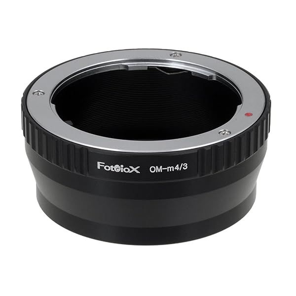 Fotodiox Lens Mount Adapter: Olympus OM Zuiko to Micro 4/3 for PEN & Lumix Cameras