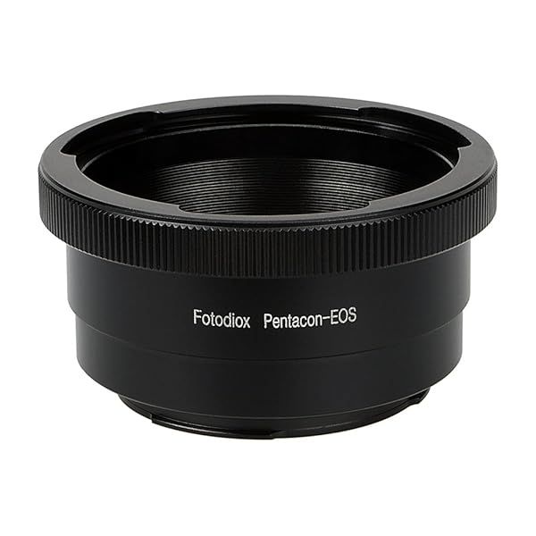 Fotodiox Lens Mount Adapter: Pentacon 6 to Canon EOS for SLR Cameras - Perfect Compatibility!