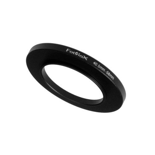 Fotodiox Metal Step Up Ring, Anodized Black Metal 40.5mm-58mm, 40.5-58 mm
