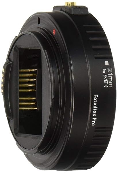 Fotodiox Pro 21mm Macro Extension Tube for Canon EOS EF/EF-S Lenses - Autofocus & Auto-Exposure for Extreme Close-Ups