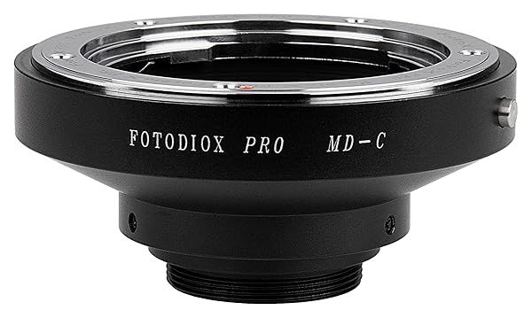 Fotodiox Pro Lens Mount Adapter: Minolta MD Lenses to C-Mount Cameras Compatibility