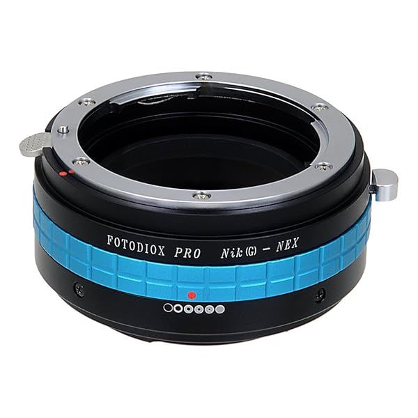 Fotodiox Pro Lens Mount Adapter: Nikon F-Mount G-Type to Sony E-Mount Compatibility