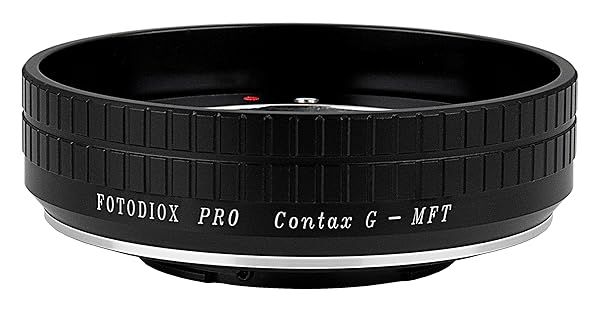Fotodiox Pro Contax G to Micro Four Thirds Lens Adapter with Focus Control for Olympus & Panasonic Cameras