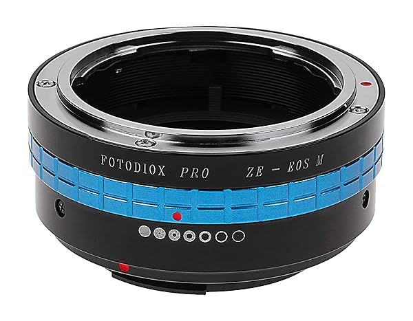 Fotodiox Pro Lens Mount Adapter: Mamiya ZE 35mm to EOS M EF-M Camera Body