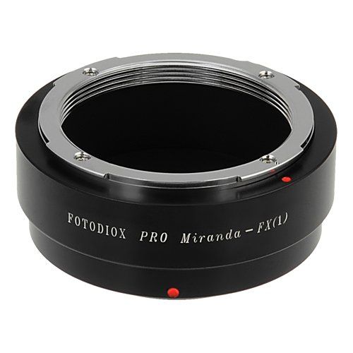 Fotodiox Pro Lens Mount Adapter: Miranda Lens to Fujifilm X-Mount for Perfect Photography