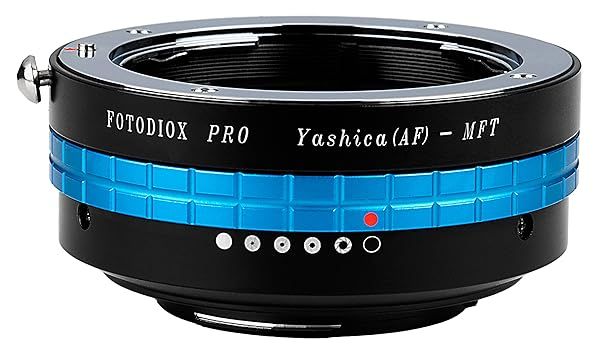 Fotodiox Pro Lens Mount Adapter: Yashica AF to Olympus Panasonic MFT for Mirrorless Cameras