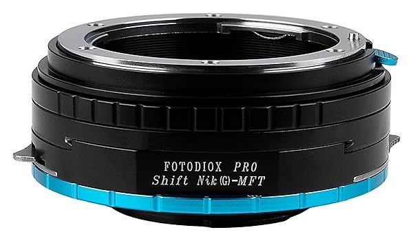 Fotodiox Pro Lens Mount Shift Adapter for Nikon G/DX to MFT - Enhance Your Mirrorless Photography