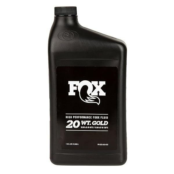 FOX Racing Shox Suspension Fluid Gold 20Wt T22238 - Premium Performance for Off-Road Adventures