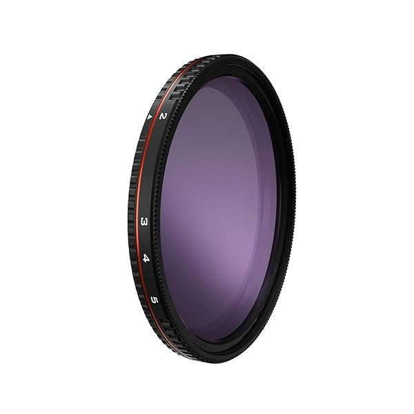 Freewell 82mm Hard Stop Variable ND Filter: 2-5 Stop for Perfect Daylight Shooting