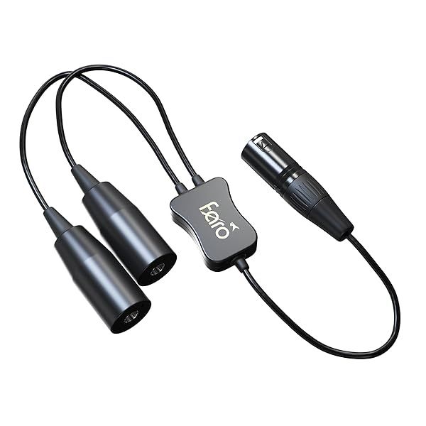 GA Dual Plug to Airbus XLR Pilot Headset Adapter for Enhanced Aviation Communication