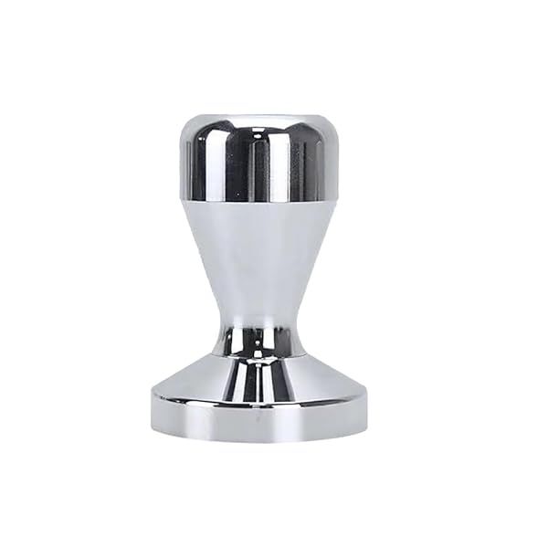 GSHLLO 49mm Stainless Steel Coffee Hand Tamper Flat Base Espresso Tamper for Home and Office Coffee Making Tool