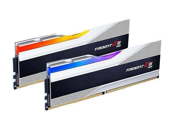 Buy G.SKILL Trident Z5 RGB DDR5 64GB (2x32GB) 6400MT/s RAM - Intel XMP 3.0, Metallic Silver UDIMM