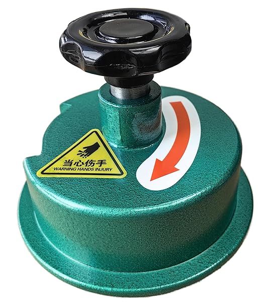 GSM Sample Cutter 100cm2 Round Cutting Area for Fabric Carpet Paper Foam with 4 Blades and 1 Pad ASTM D3776 BS 2471 JIS L1018