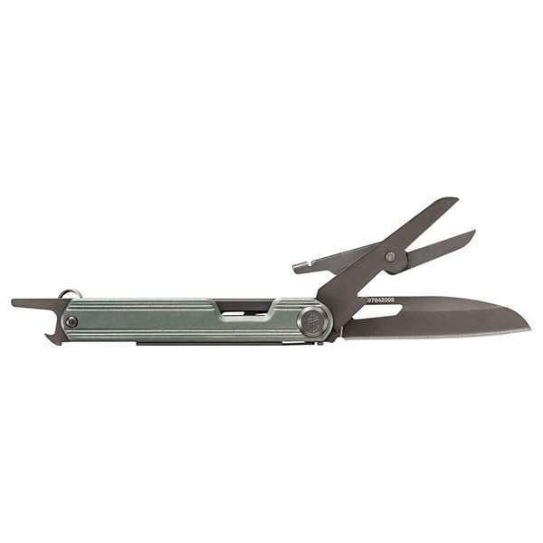 Gerber Gear Armbar Slim Cut: Versatile Pocket Knife & Multitool with Scissors in Baltic Haze