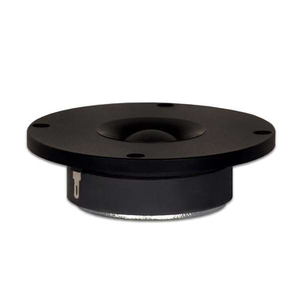 Goldwood Sound GT-510: 100W 8 Ohm Silk Dome Tweeter Speaker - High-Quality Black Audio Upgrade