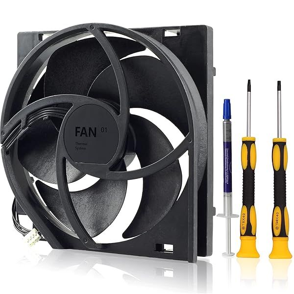 Upgrade Your Xbox One S: Gorliskl Internal Cooling Fan Replacement with Tool & Heatsink Paste