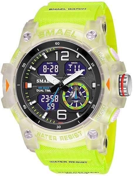 Shop Gosasa Men's Multi-Function Military S-Shock Sports Watch - Waterproof LED Alarm Timepiece