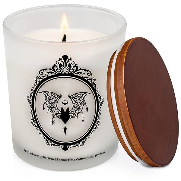 Gothic Gifts Bat Decor Candle for Women Unique Goth Home and Bathroom Decor Perfect Witchy Gifts and Aesthetic Christmas Decor