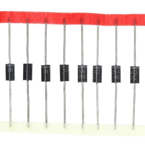 HUABAN 50PCS 1N5402 Rectifier Diode 3A 200V DO-201AD Axial 5402 High Quality Diodes for Electronics Projects